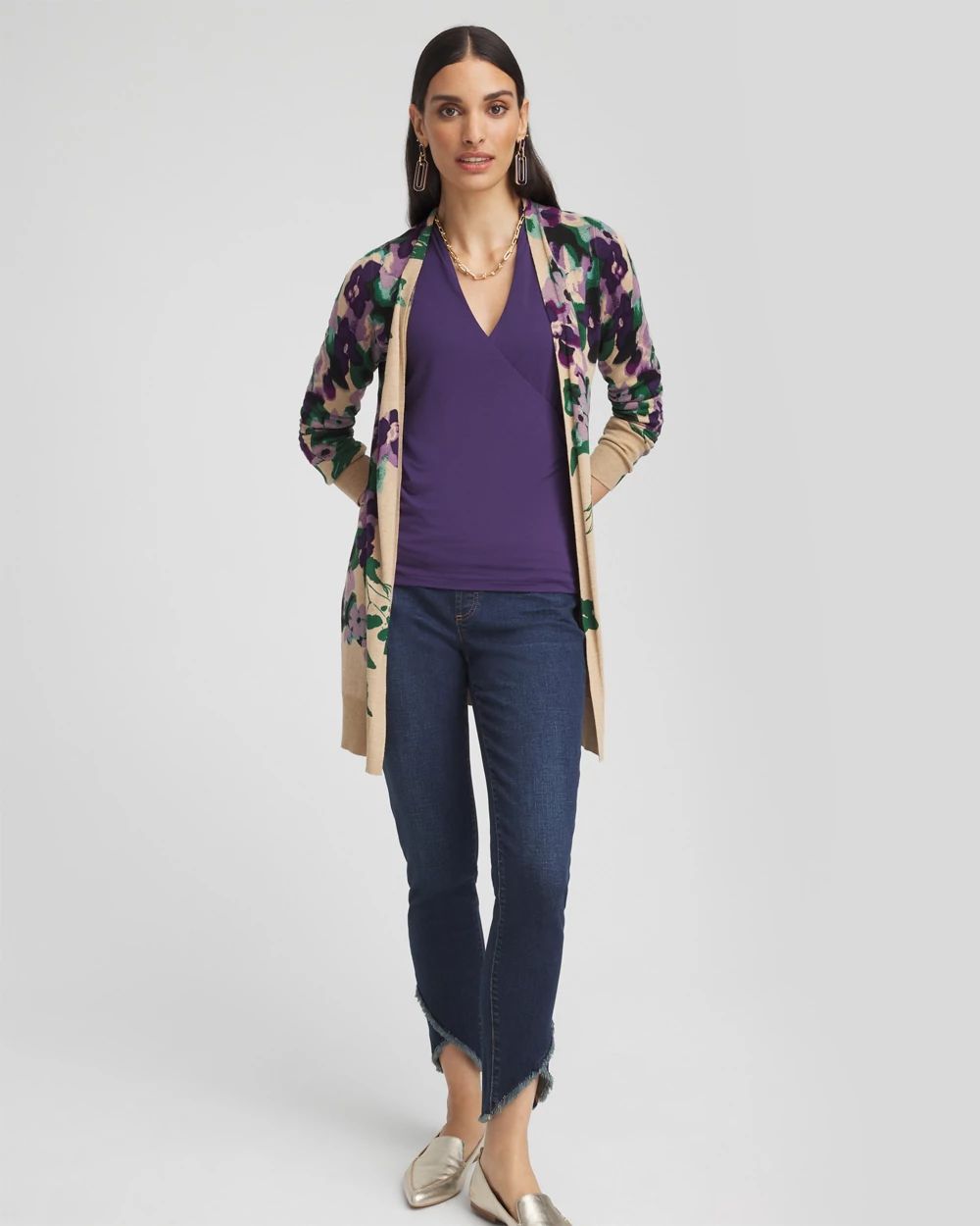 Touch of Cool™ Surplice Top
