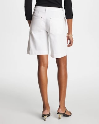 Denim Trouser Shorts click to view larger image.