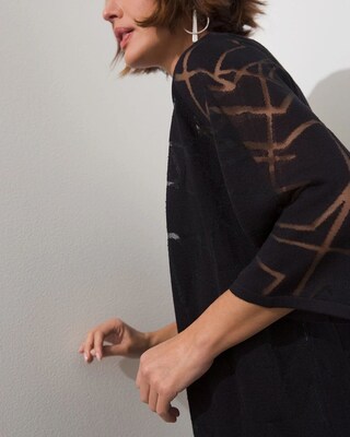 Travelers Collection Burnout Cardigan