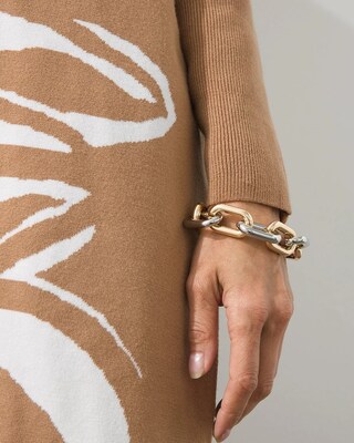 Multi-Tone Links Bracelet