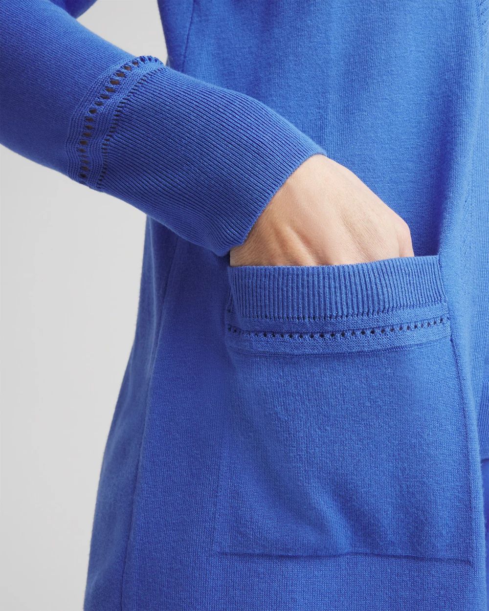 Open-Front Cardigan