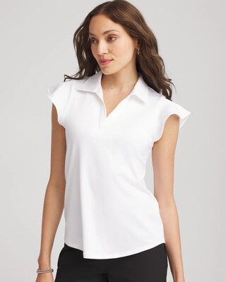 Zenergy® UPF Knit Polo Top