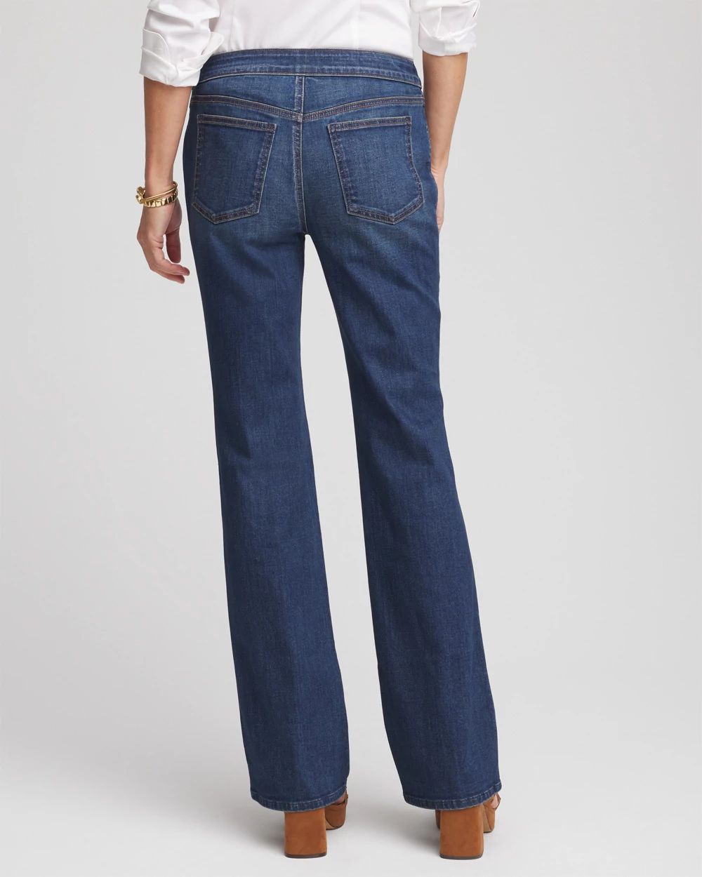 Pull-On Slim Bootcut Jeggings