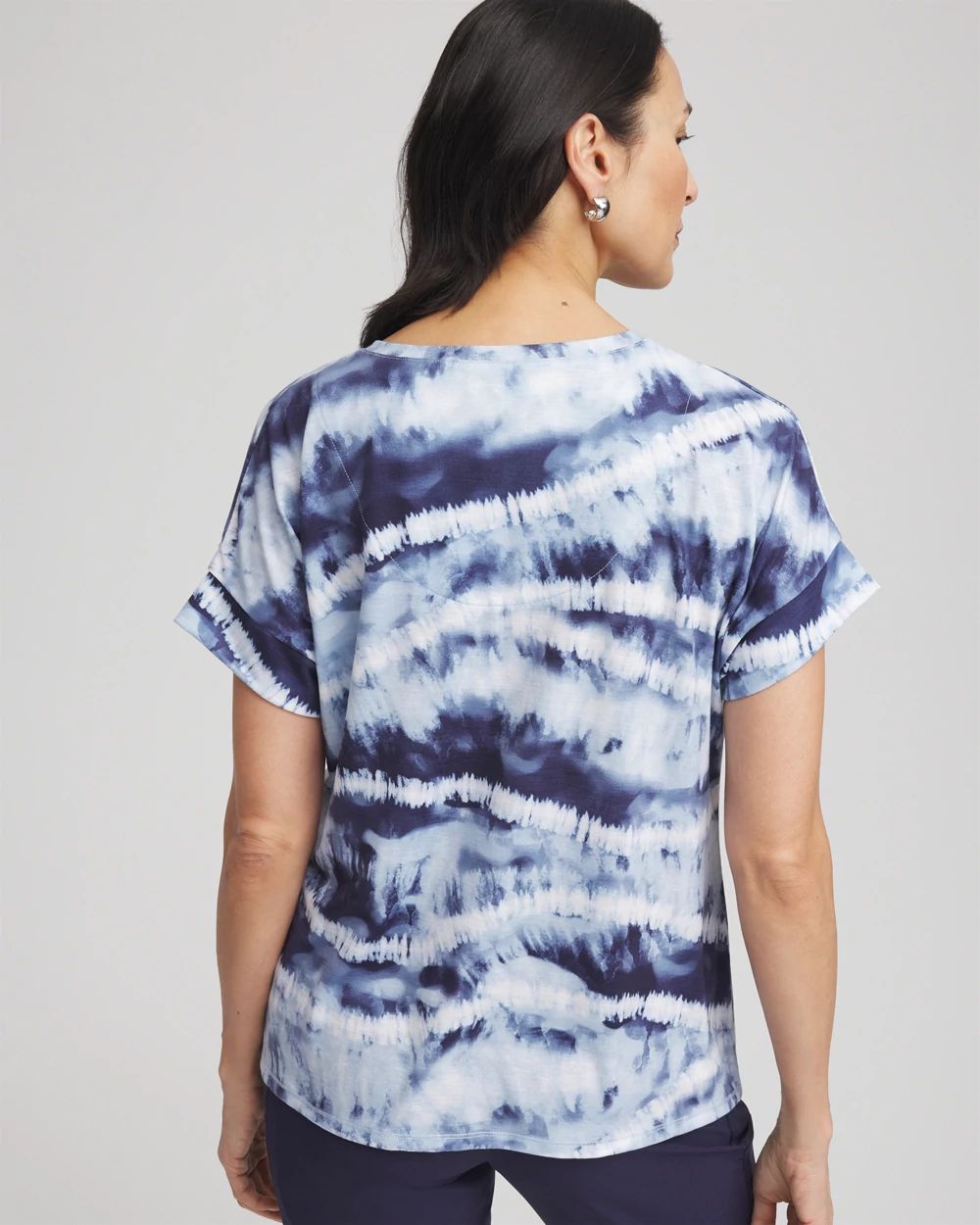 Zenergy® Stripe Tie Dye Tee