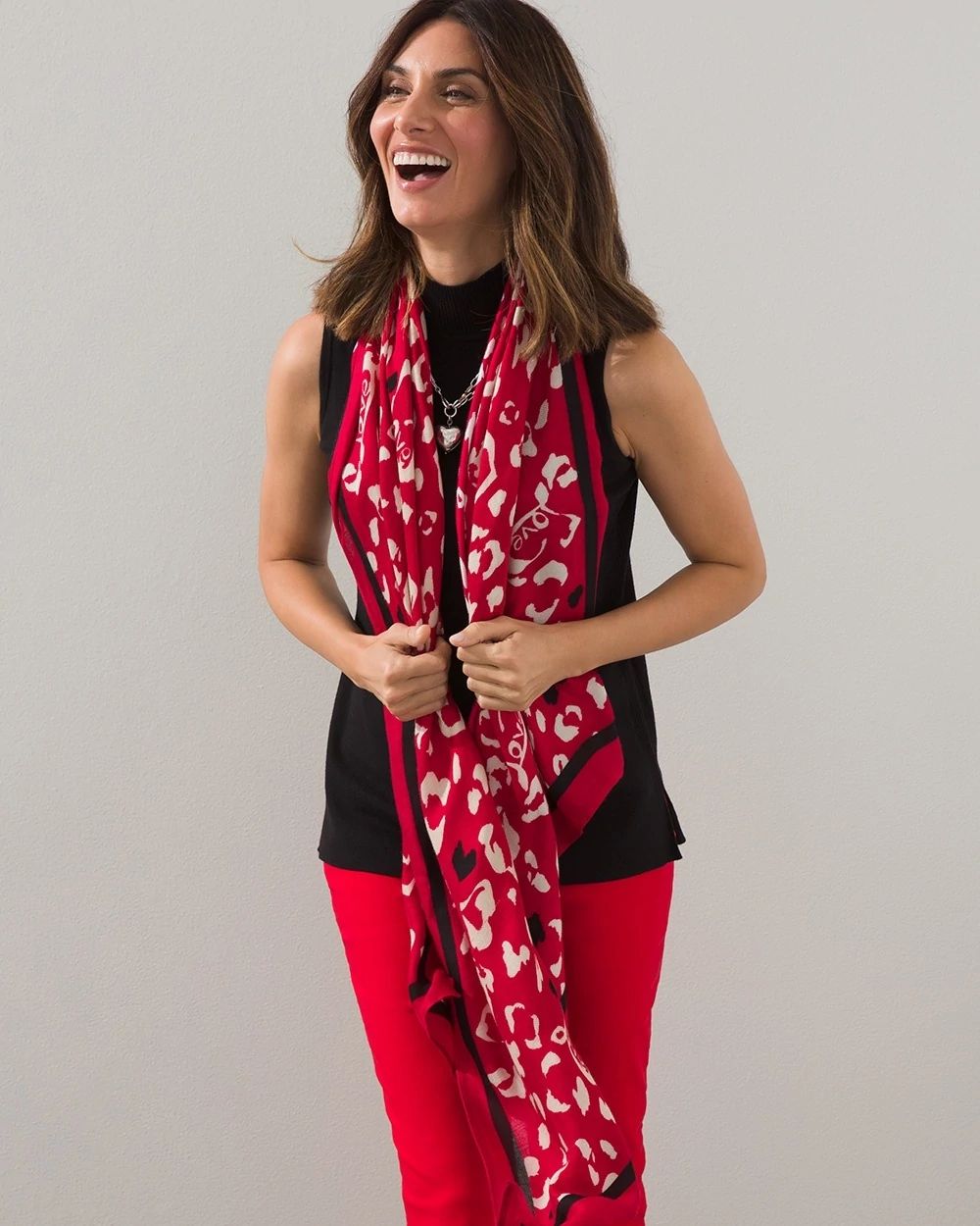 Leopard Love Oblong Scarf