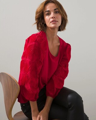 Rose Applique Top