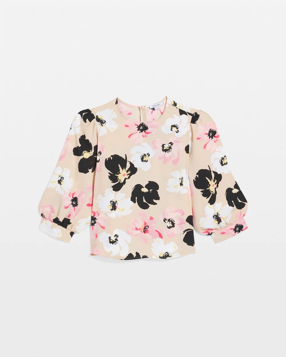 Satin Blossom Burst Shirt click to view larger image.