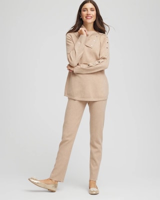 Zenergy® Luxe Envelope Neck Sweater click to view larger image.