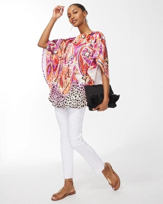 40th Anniversary Paisley Poncho