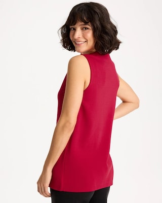 Refined Crewneck Sweater Vest click to view larger image.