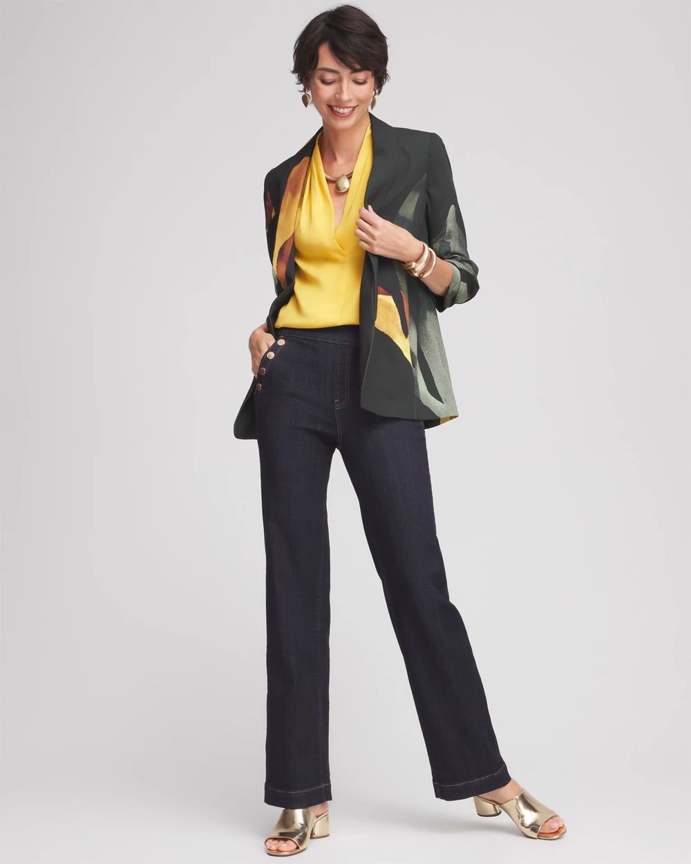 Matte Satin Pleated Top