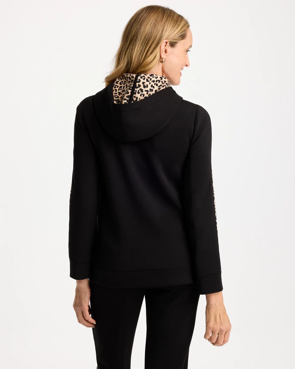 Zenergy® Soft Animal Print Jacket click to view larger image.