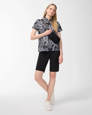 Zenergy UPF Foliage Ruffle Neck Polo