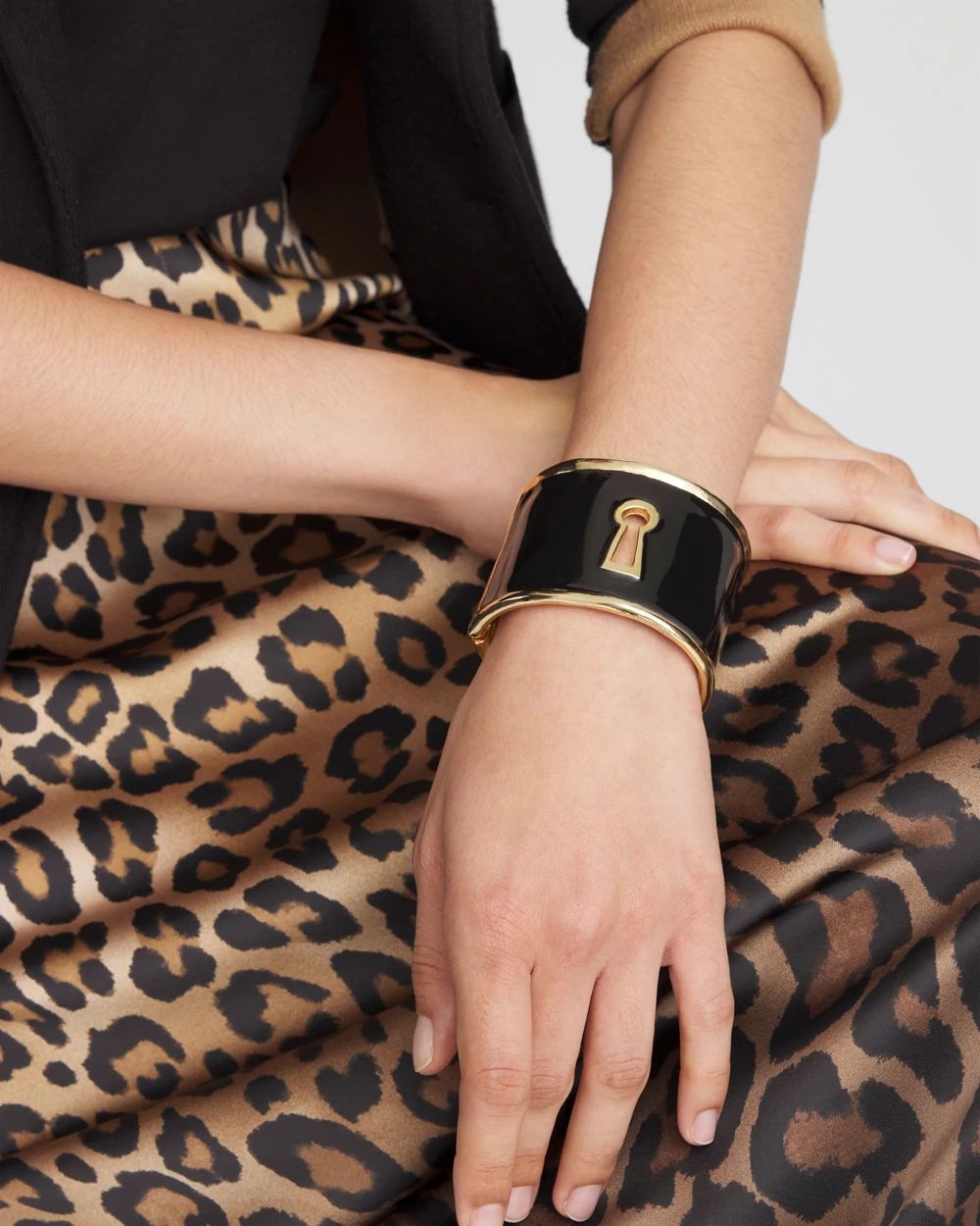 Lock Cuff Bracelet