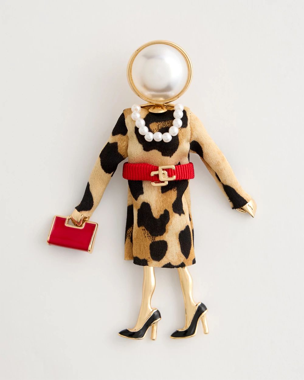 Chico's Lady Brooch