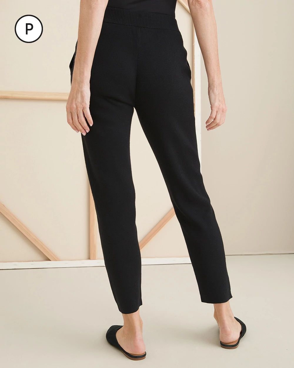 Petite Zenergy Cotton Cashmere-Blend Pants