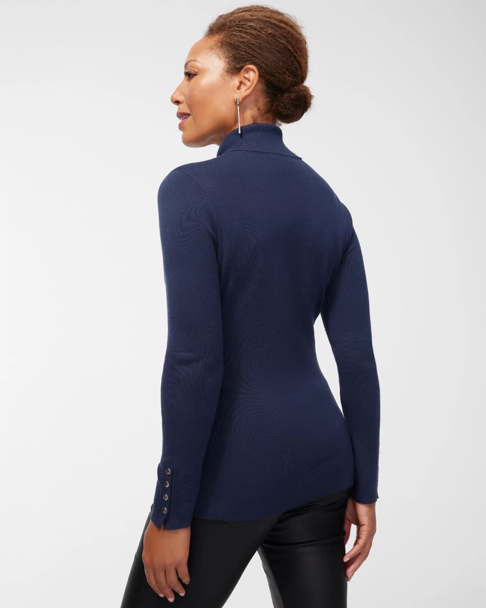 Ella Turtleneck Sweater click to view larger image.