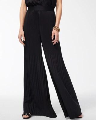 Black Label Release Pleat Flare Pant