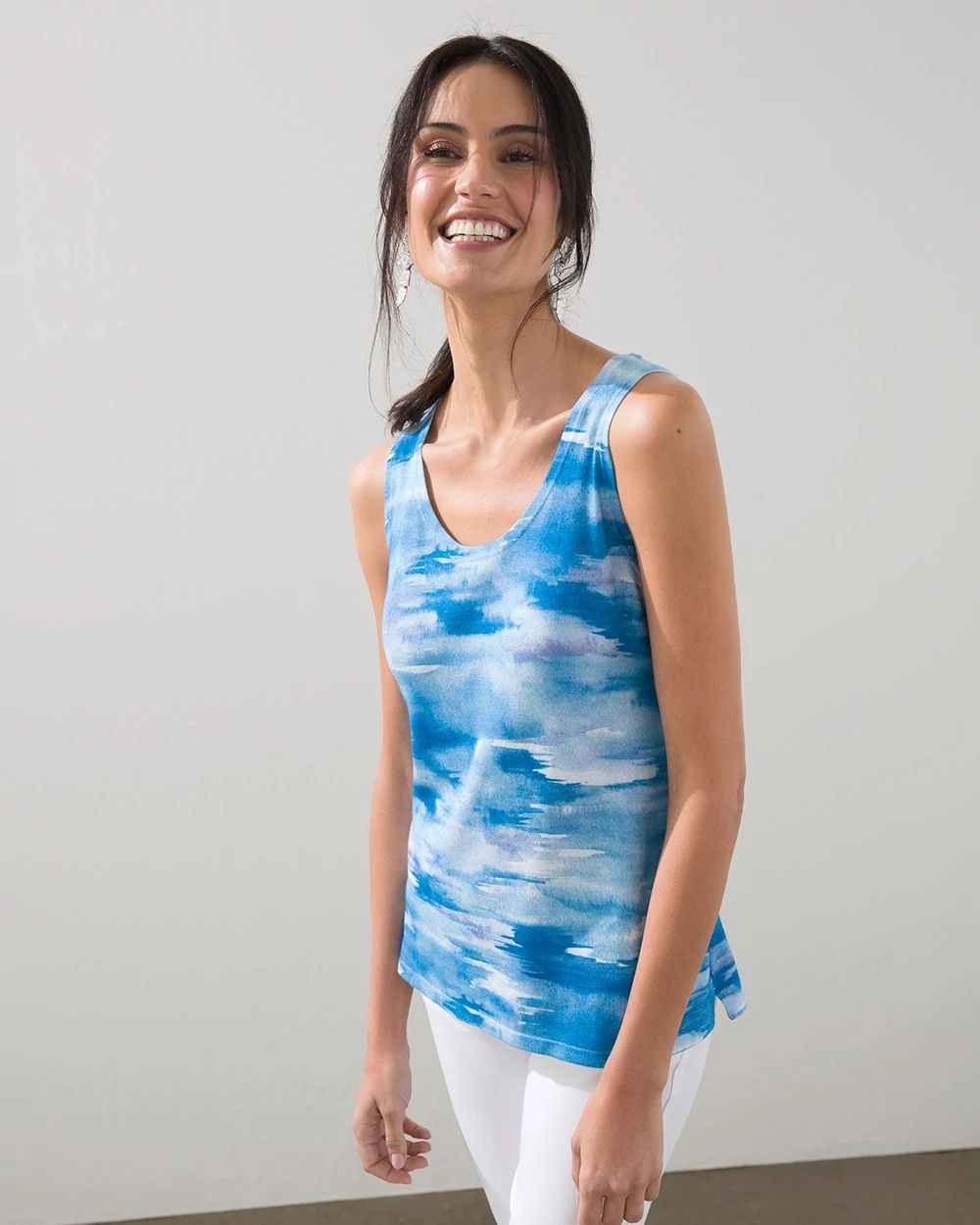 Spun Rayon Scenic View Tank