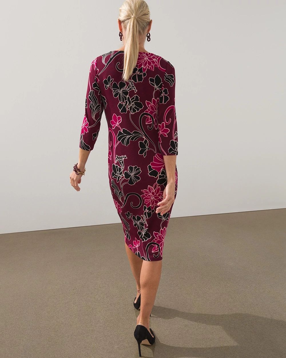 Travelers Printed Classic Dress