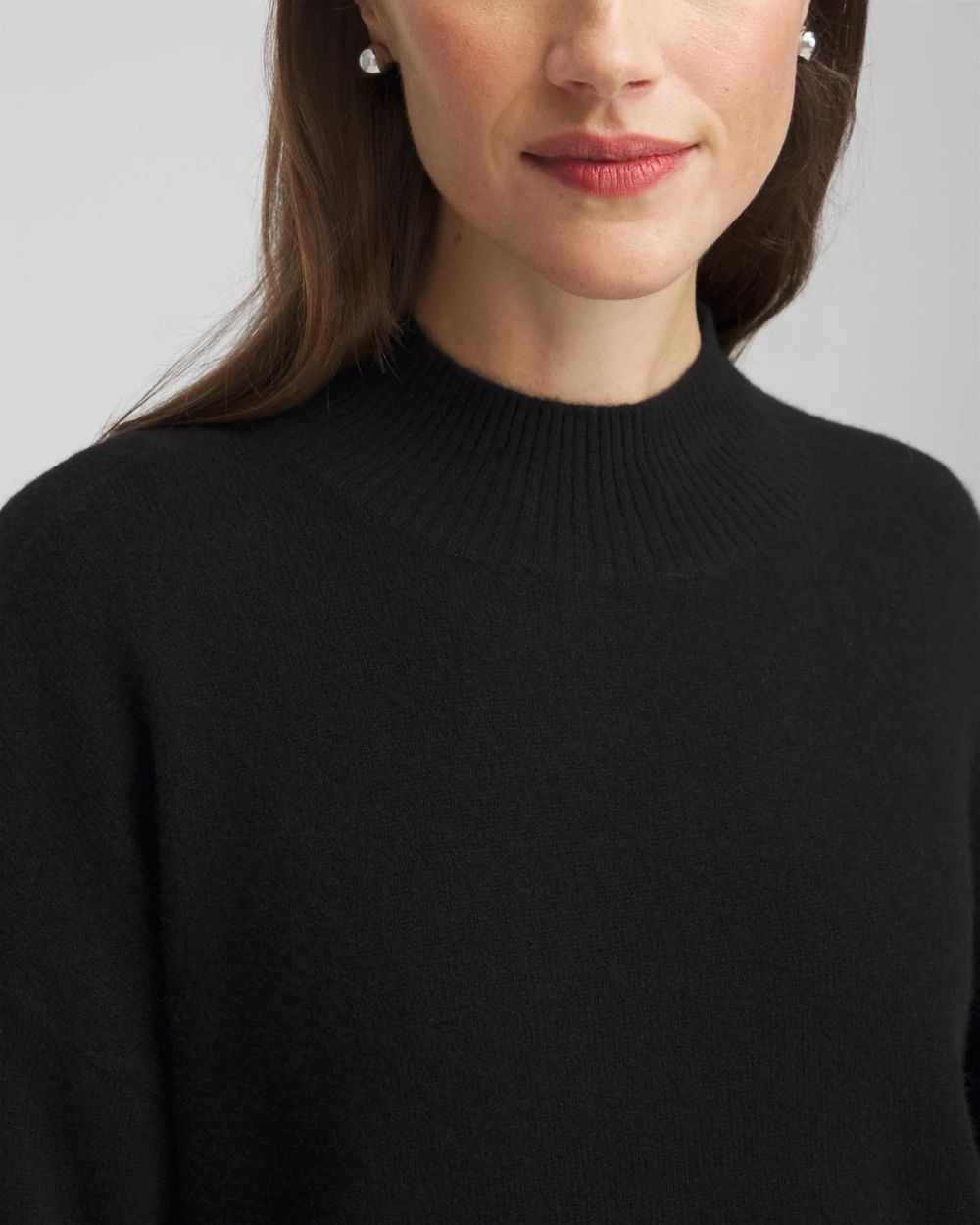 Cashmere Mockneck Sweater