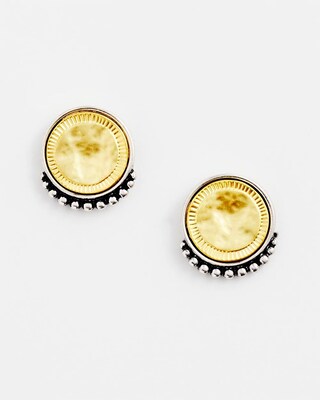 No Droop™ Coin Stud Earrings