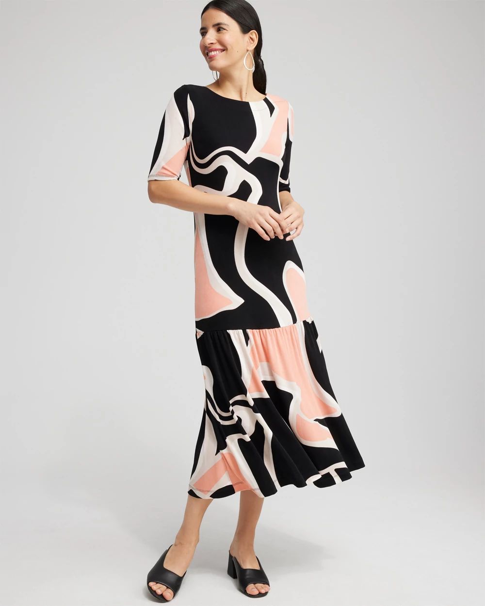 Travelers™ Drop Waist Maxi Dress