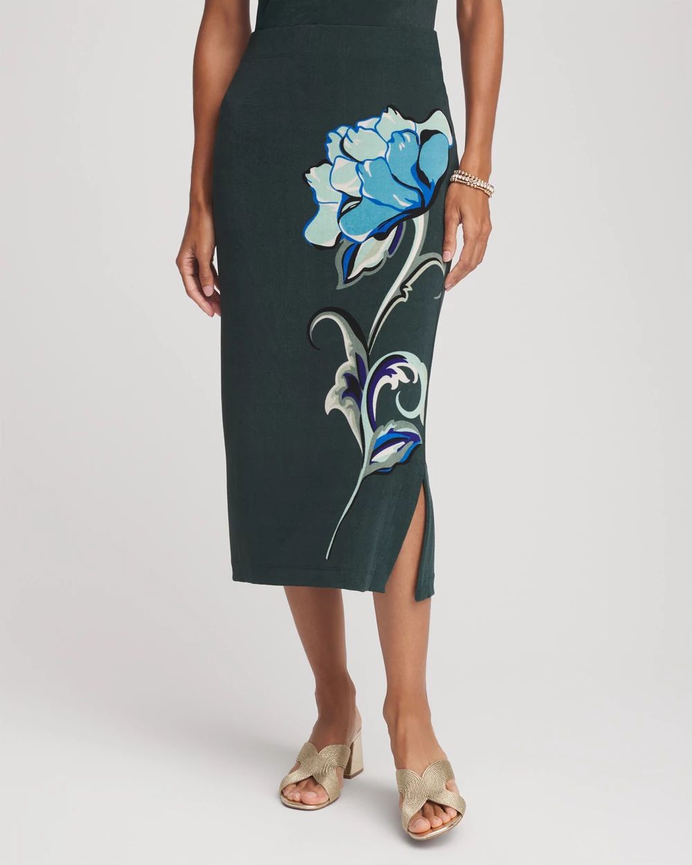 Travelers™ Artisinal Midi Skirt