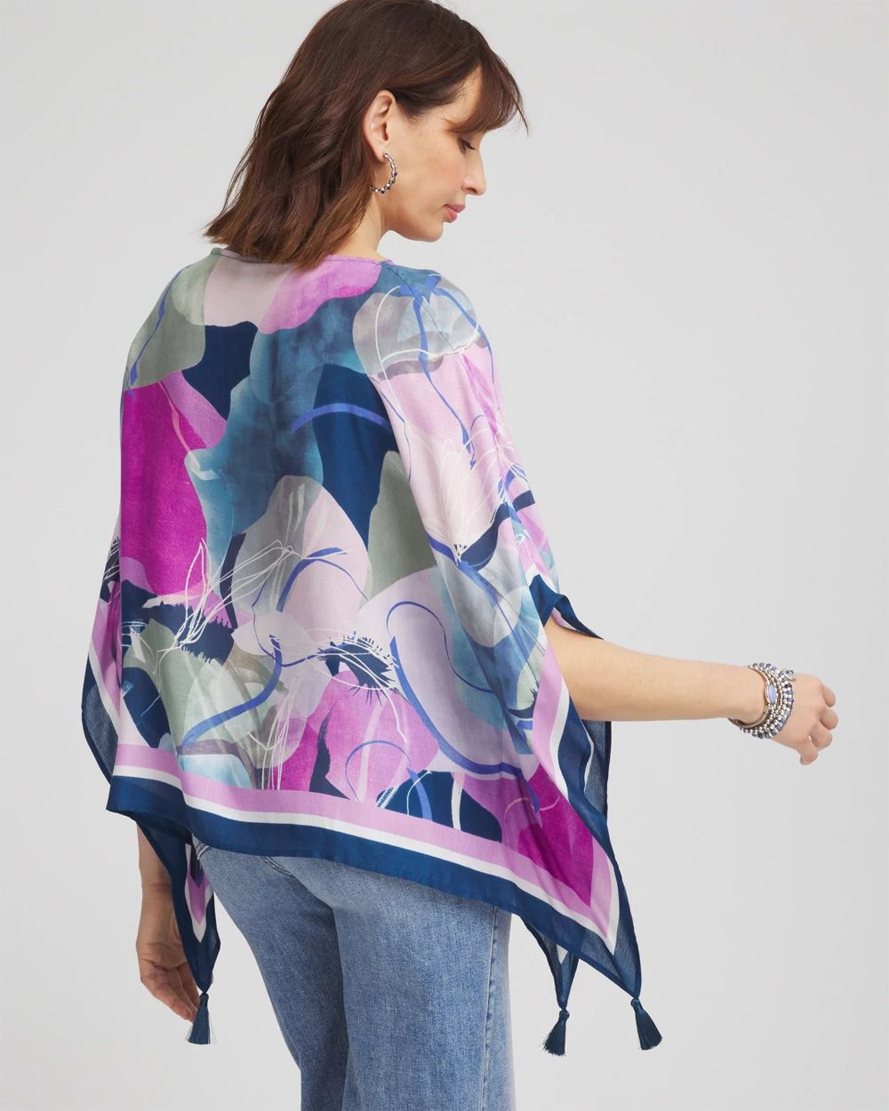 Wildflower Boatneck Poncho