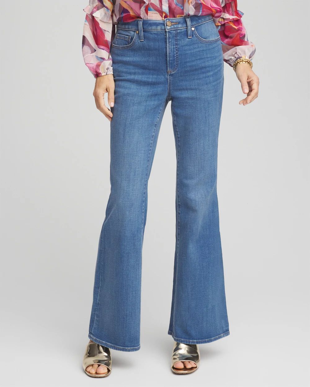 So Slimming® High Rise Flare Jeans