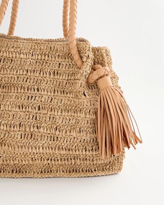 Chico's x Romi Boho 4-Tassel Tote click to view larger image.