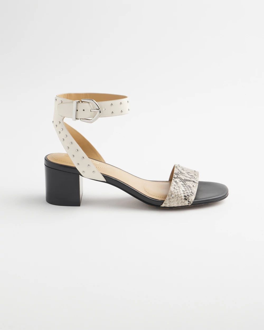 Snake Print Heels