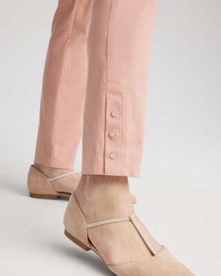 Brigitte™ Slim Rivet Ankle Pants click to view larger image.