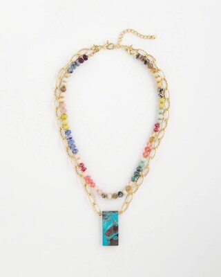 Convertible Multi-Stone Necklace