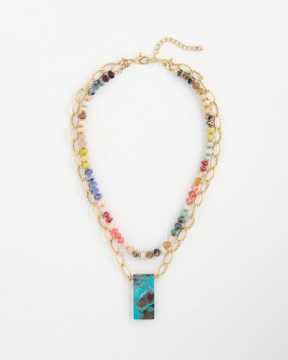 Convertible Multi-Stone Necklace