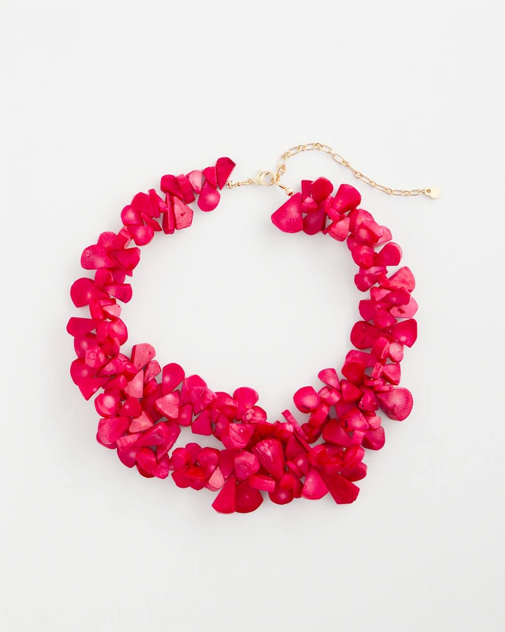 Blossoming Shells Statement Necklace