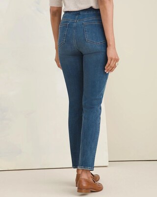 Destructed Denim Jegging