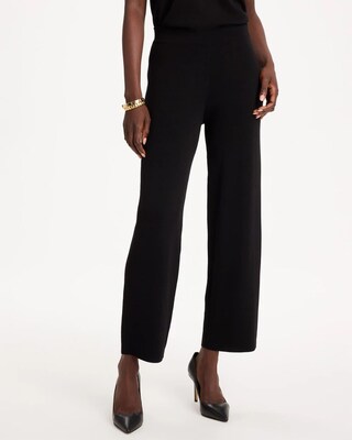 Travelers™ Sweater Knit Wide-Leg Pants click to view larger image.