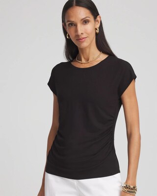 Cap Sleeve Dolman Tee