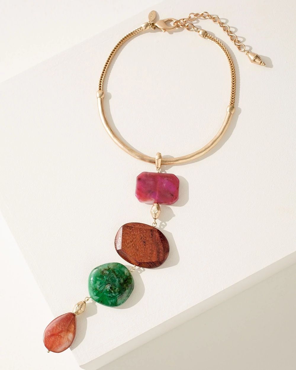 Linear Pendant Necklace