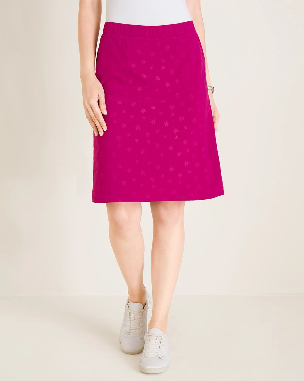 Zenergy Star-Embossed Skort