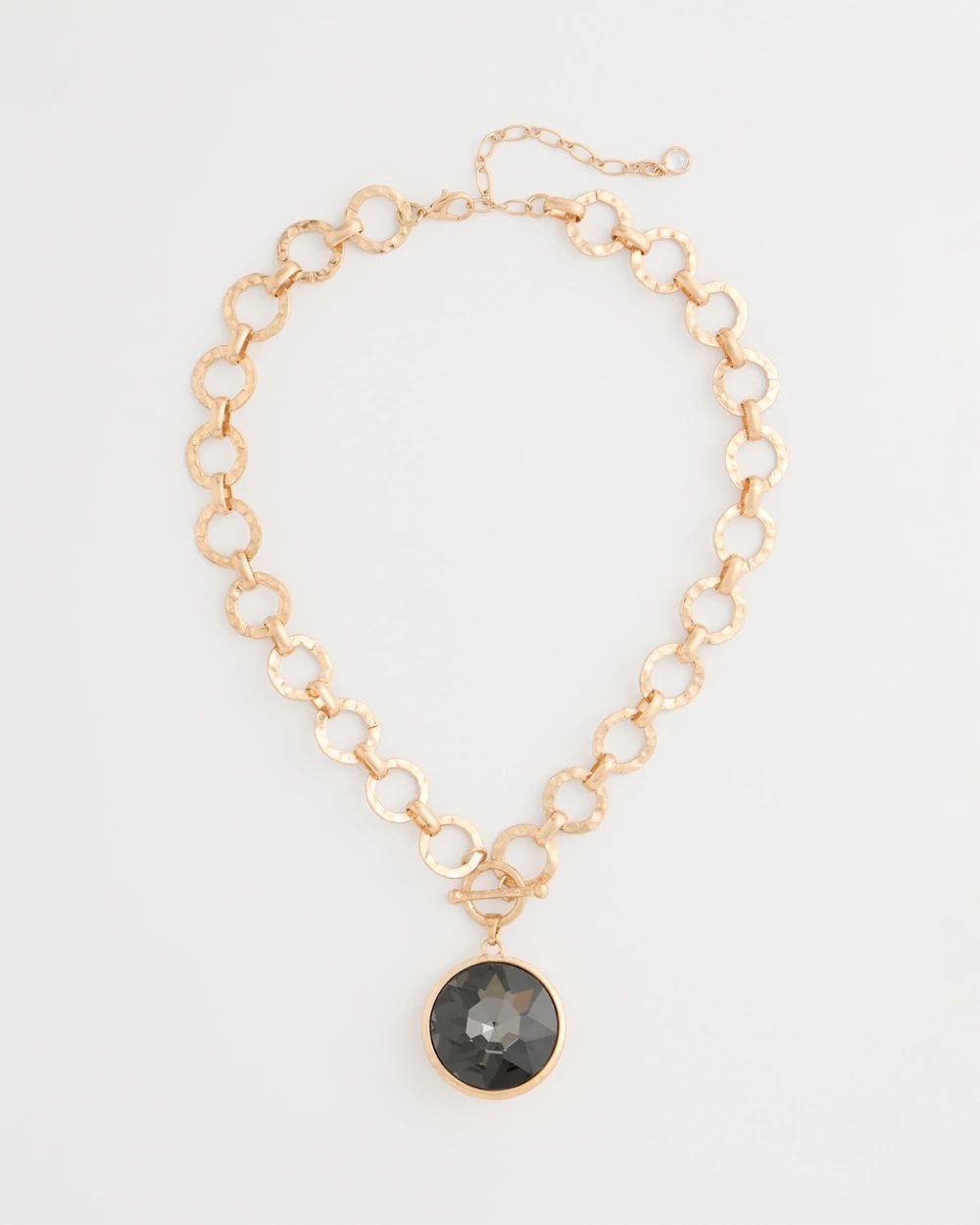 Toggle Pendant Necklace