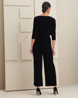 Travelers Collection Velvet Jumpsuit