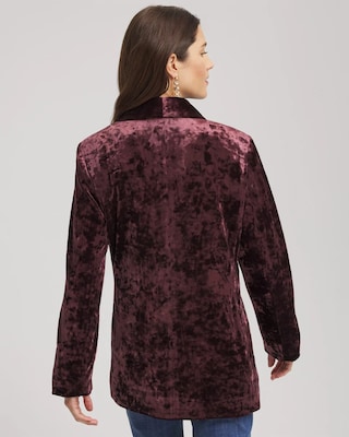 Crushed Velvet Blazer click to view larger image.
