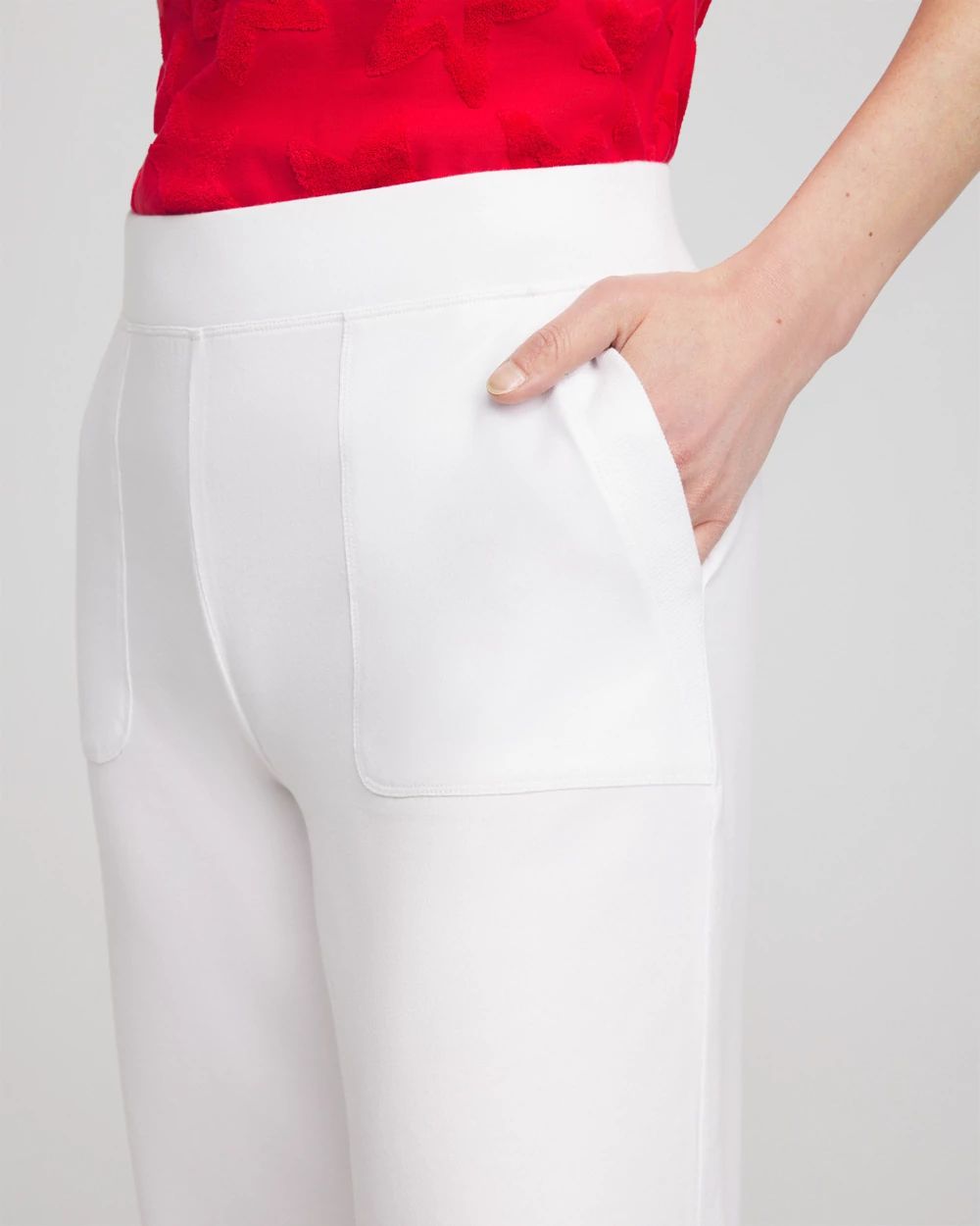 Zenergy® French Terry Wide Leg Crops