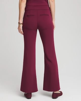 Crepe Flared Trouser Pants click to view larger image.