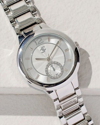 Silver Tone Fashion Watch