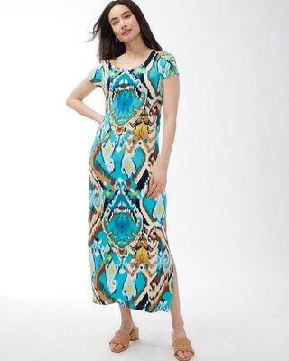 Travelers Classic Cap-Sleeve Dress