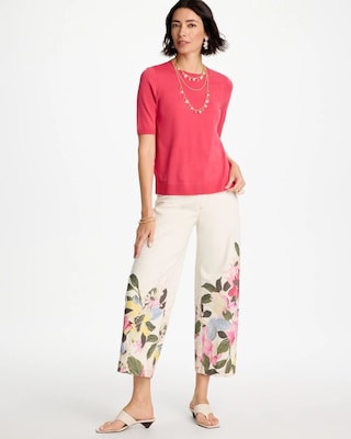 Ella Crewneck Pullover Sweater click to view larger image.