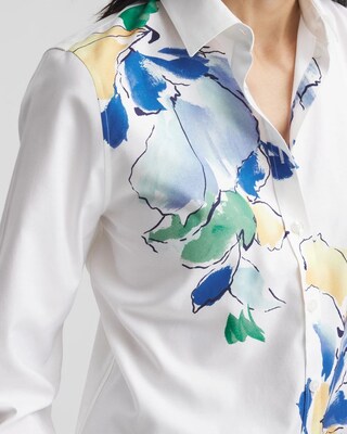 No Iron™ Floral Shirt click to view larger image.